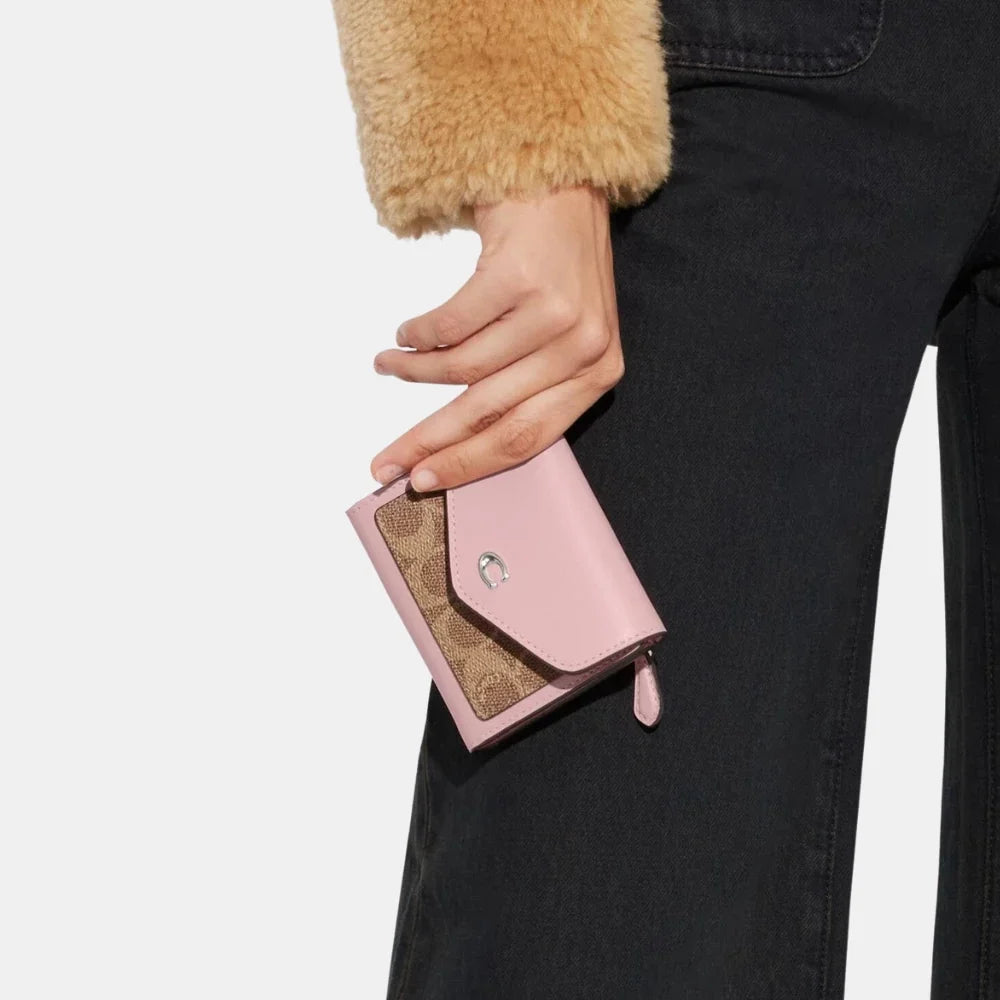 Buy Coach Wyn Colorblock Signature Coated Canvas Small Wallet in Pakistan