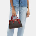 Buy Coach Mini Darcie Carryall in Colorblock Signature Canvas in Pakistan