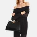 Buy Tory Burch Croc Embossed Eleanor Satchel Bag in Pakistan