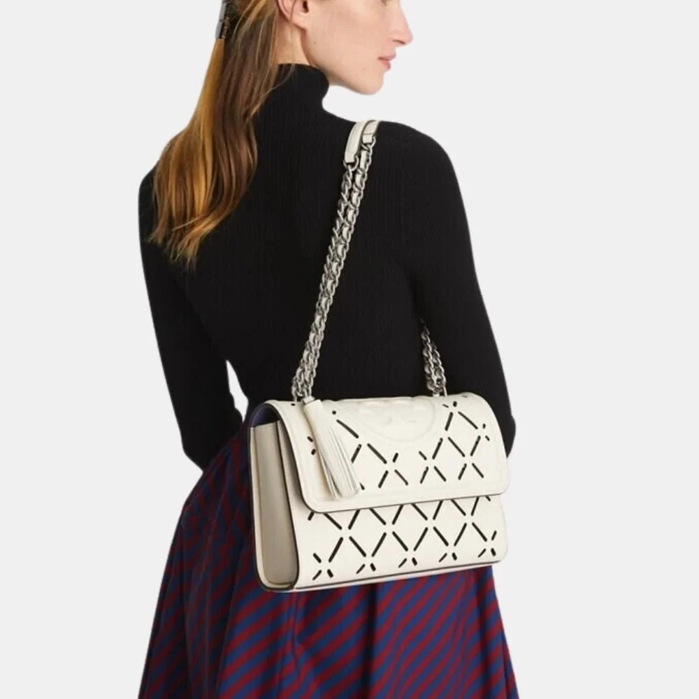 Buy Tory Burch Fleming Diamond Perforated Bag in Pakistan