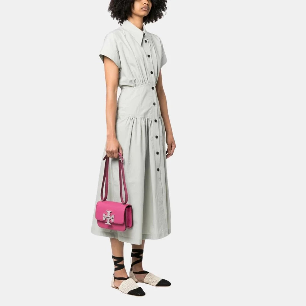 Buy Tory Burch Small Eleanor Pebbled Bag (Fuchsia Pink) in Pakistan