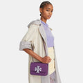 Buy Tory Burch Small Eleanor Pebbled Bag (Purple) in Pakistan
