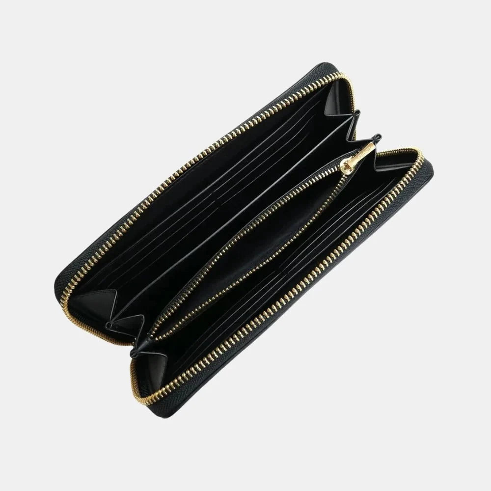 Buy Coach Signature Long Zip-Around Wallet (Brown/Black) in Pakistan