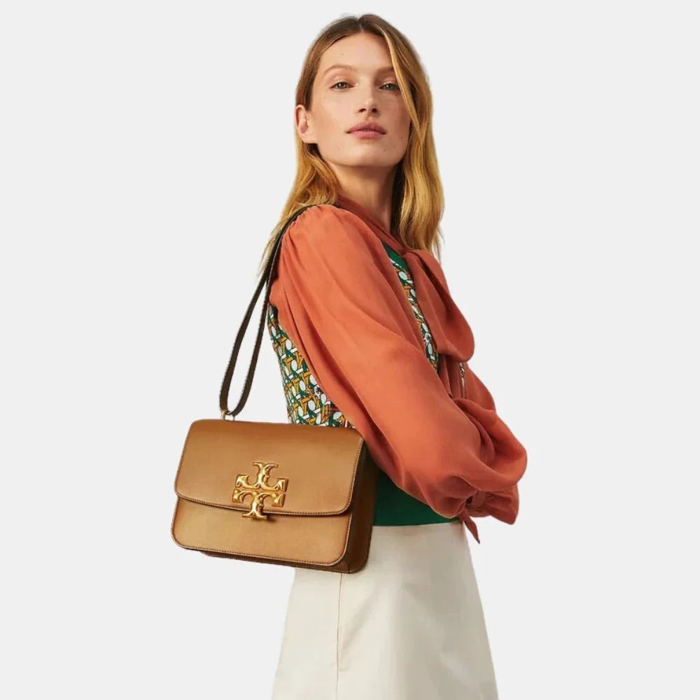 Buy Tory Burch Eleanor Convertible Shoulder Bag (Moose) in Pakistan