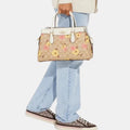 Buy Coach Darcie Carryall In Signature Canvas With Floral Cluster Print in Pakistan