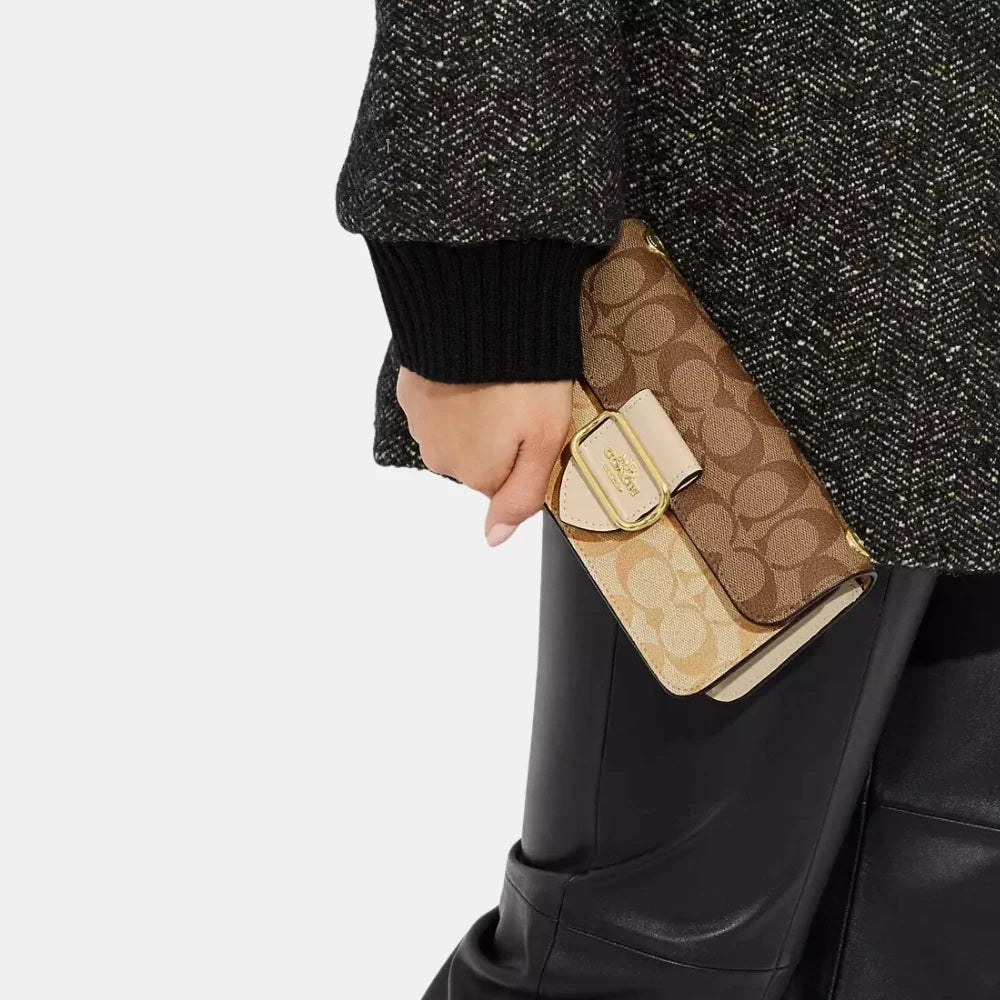 Buy Coach Morgan Crossbody In Blocked Signature Canvas in Pakistan