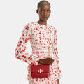 Buy Tory Burch Small Eleanor Convertible Shoulder Bag (Ruby) in Pakistan