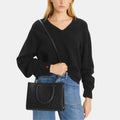 Buy Tory Burch T Monogram Top-Handle Embossed Tote Bag in Pakistan
