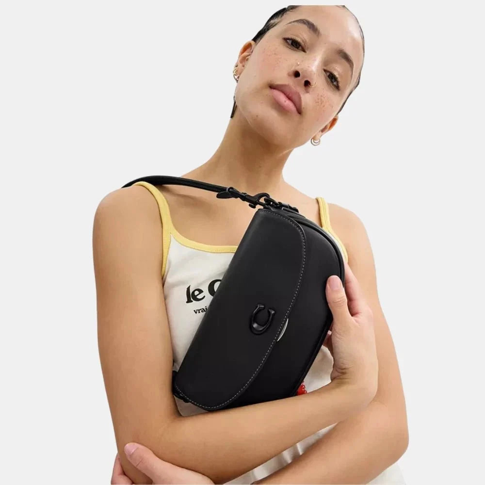 Buy Coach Emmy Saddle Bag (Black) in Pakistan