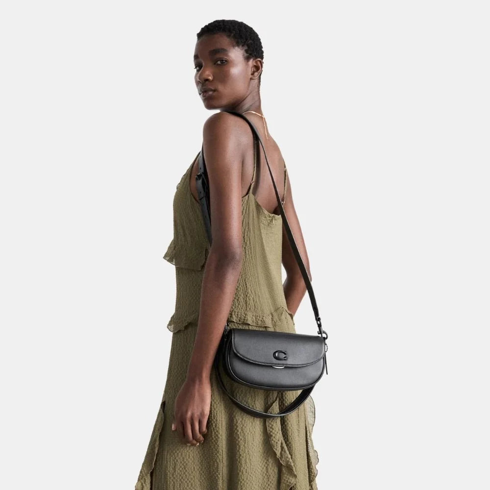 Buy Coach Emmy Saddle Bag (Black) in Pakistan