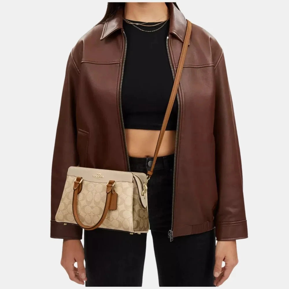 Buy Coach Mini Darcie Carryall in Colorblock Signature Canvas in Pakistan
