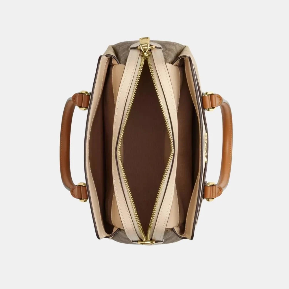 Buy Coach Mini Darcie Carryall in Colorblock Signature Canvas in Pakistan