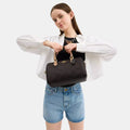 Buy Coach Rowan Satchel Bag In Blocked Signature Canvas in Pakistan