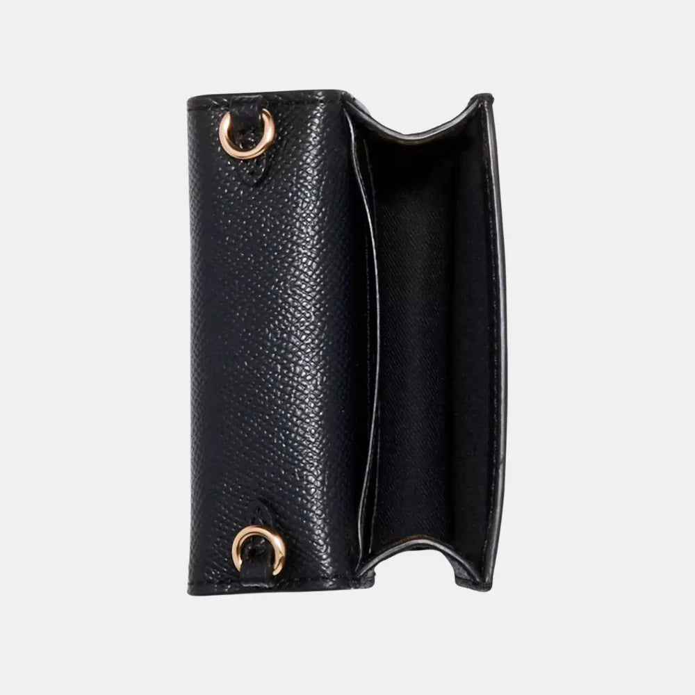 Buy Coach Mini Wallet On A Chain (Black) in Pakistan