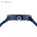 Buy Tommy Hilfiger Mens Quartz Silicone Strap Blue Dial 44mm Watch - 1791556 in Pakistan