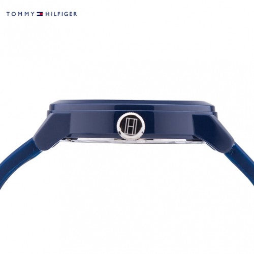 Buy Tommy Hilfiger Mens Quartz Silicone Strap Blue Dial 44mm Watch - 1791556 in Pakistan