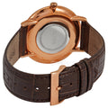 Buy Hugo Boss Mens Quartz Brown Leather Strap Navy Blue Dial 40mm Watch - 1513458 in Pakistan