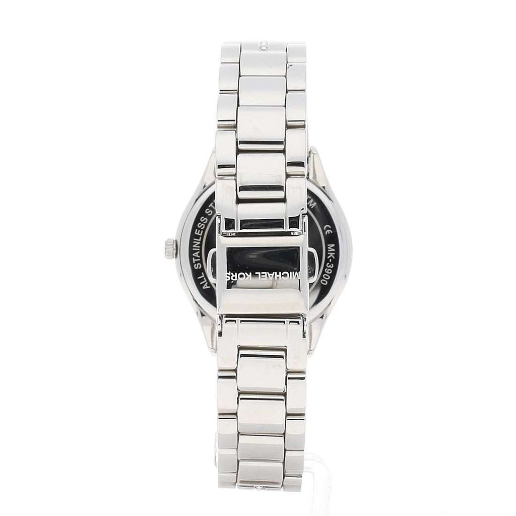 Buy Michael Kors Lauryn Crystal Mother Of Pearl Dial Silver Steel Strap Ladies Watch - Mk3900 in Pakistan