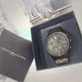 Buy Tommy Hilfiger Mens Quartz Stainless Steel Black Dial 44mm Watch - 1791634 in Pakistan