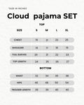 Buy Cloud Pajama Set - Butter in Pakistan