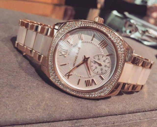 Buy Michael Kors Bryn Rose Gold Dial Rose Gold-tone Ladies Watch - Mk6135 in Pakistan