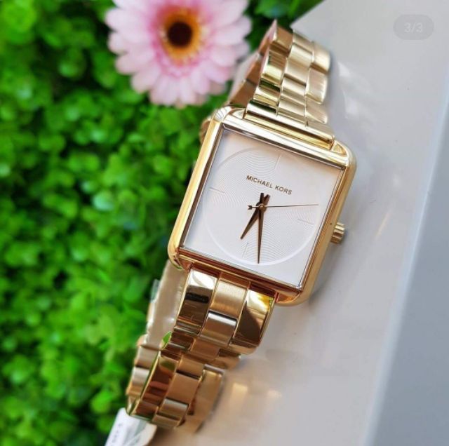 Buy Michael Kors Lake White Dial Ladies Gold Tone Steel Strap Watch - Mk3644 in Pakistan