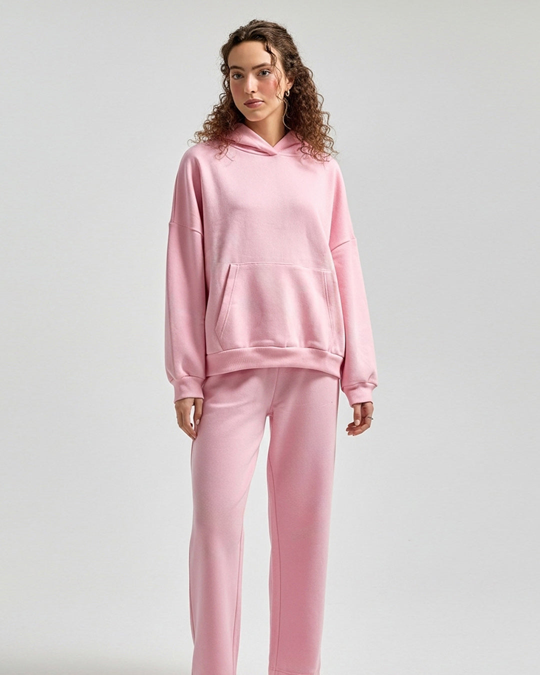 Buy Sajiero Fleece Tracksuit – Comfy Day - Pink in Pakistan
