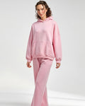 Buy Sajiero Fleece Tracksuit – Comfy Day - Pink in Pakistan