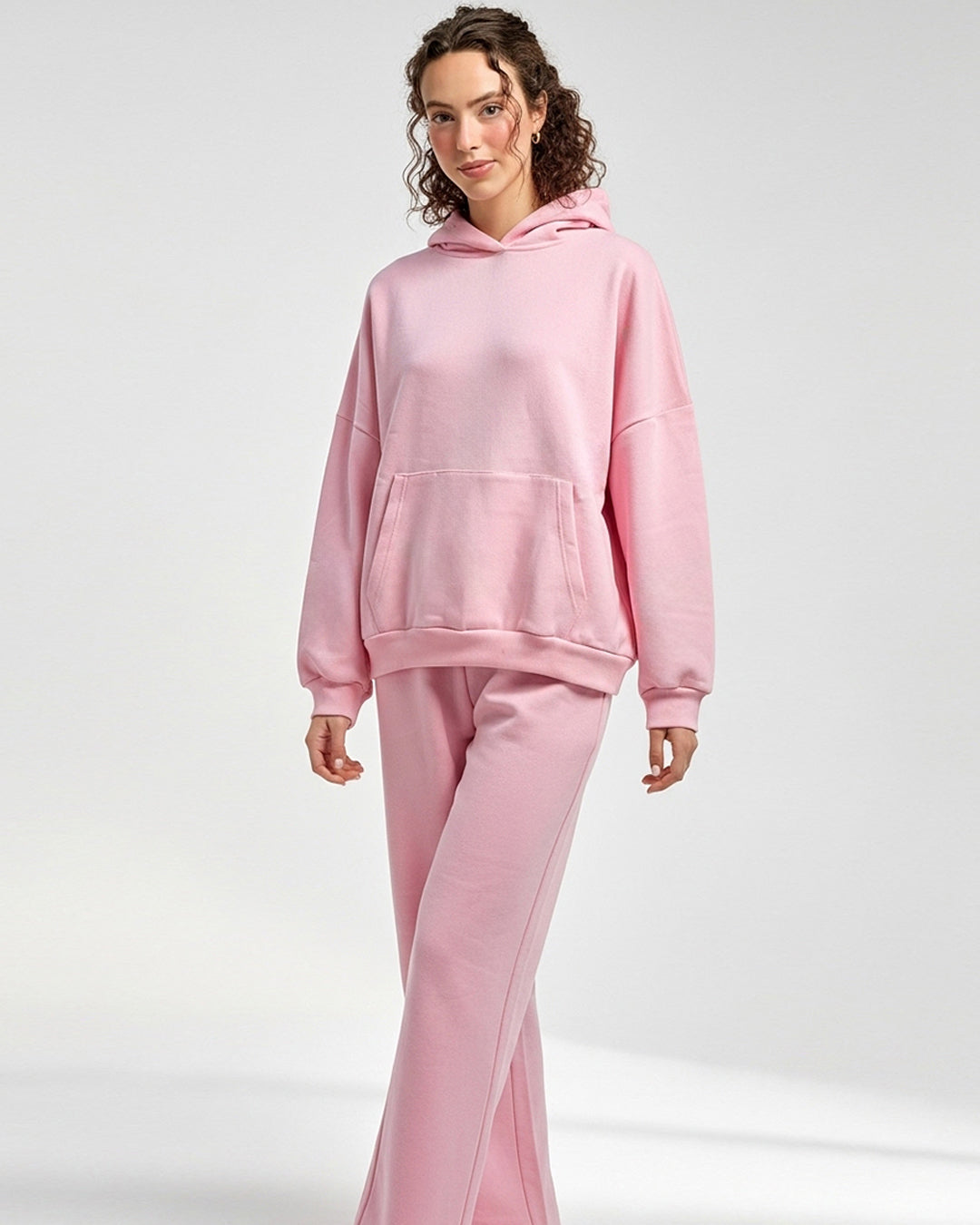 Buy Sajiero Fleece Tracksuit – Comfy Day - Pink in Pakistan