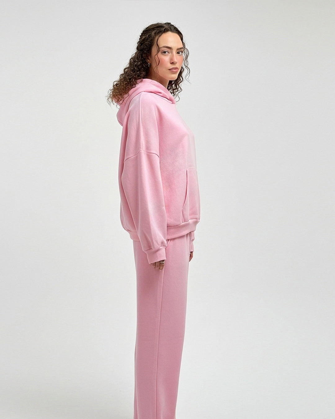 Buy Sajiero Fleece Tracksuit – Comfy Day - Pink in Pakistan