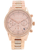 Buy Michael Kors Ritz Chronograph Rose Gold-tone Stainless Steel Watch for Women - Mk6485 in Pakistan