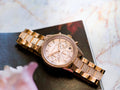 Buy Michael Kors Ritz Chronograph Rose Gold-tone Stainless Steel Watch for Women - Mk6485 in Pakistan