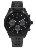 Buy Tommy Hilfiger Mens Quartz Black Stainless Steel Black Dial 44mm Watch - 1791738 in Pakistan