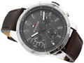 Buy Tommy Hilfiger Mens Quartz Leather Strap Grey Dial 48mm Watch - 1791562 in Pakistan