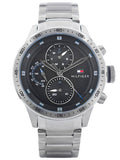 Buy Tommy Hilfiger Mens Quartz Stainless Steel Black Dial 46mm Watch - 1791805 in Pakistan