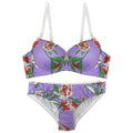 Buy Padded Bra Set - Cheeky Lavender in Pakistan