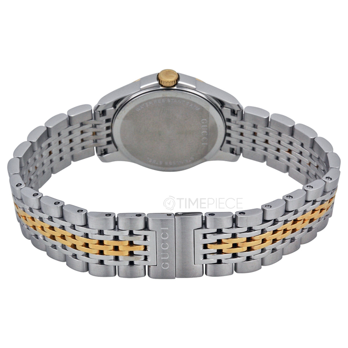 Buy Gucci G Timeless Mother of Pearl Dial Two Tone Steel Strap Watch for Women - YA126513 in Pakistan