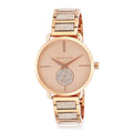 Buy Michael Kors Portia Crystal Rose Gold Dial Stainless Steel Strap Ladies Watch - Mk3853 in Pakistan
