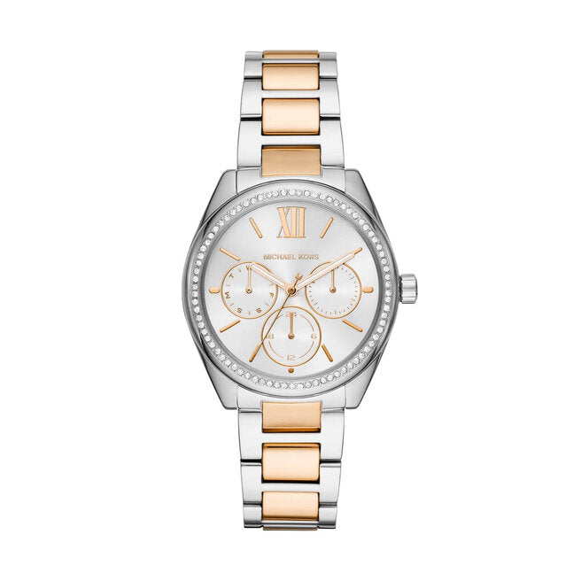 Buy Michael Kors Silver Dial Two Tone Steel Strap Janelle Watch for Women - MK7092 in Pakistan