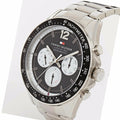 Buy Tommy Hilfiger Mens Quartz Stainless Steel Black Dial 46mm Watch - 1791120 in Pakistan