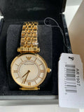 Buy Emporio Armani Classic Mother of Pearl Dial Gold Steel Strap Watch for Women - AR1907 in Pakistan