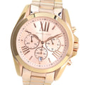 Buy Michael Kors Womens Quartz Stainless Steel Rose Gold Dial 43mm Watch - Mk5503 in Pakistan