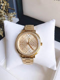 Buy Michael Kors Nia Quartz Gold-tone Crystal Dial Gold Steel Strap Ladies Watch - Mk3989 in Pakistan