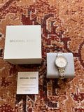 Buy Michael Kors Women's Sofie White Dial Two Tone Stainless Steel Strap Watch  - Mk4353 in Pakistan
