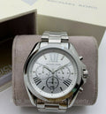 Buy Michael Kors Bradshaw Silver Dial Silver Steel Strap Watch for Men - MK5535 in Pakistan