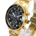 Buy Emporio Armani Black Dial Gold Steel Strap Watch for Men - AR5857 in Pakistan