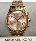 Buy Michael Kors Womens Chronograph Quartz Stainless Steel Rose Gold Dial 38mm Watch - Mk5569 in Pakistan