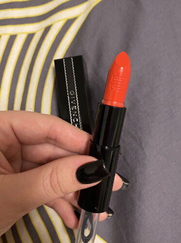 Buy Givenchy Rouge Interdit Satin Lipstick - 15 Orange Adrenaline in Pakistan