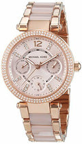 Buy Michael Kors Womens Quartz Stainless Steel Rose Gold Dial 33mm Watch - Mk6110 in Pakistan
