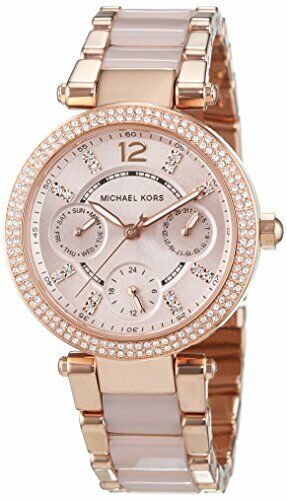 Buy Michael Kors Womens Quartz Stainless Steel Rose Gold Dial 33mm Watch - Mk6110 in Pakistan